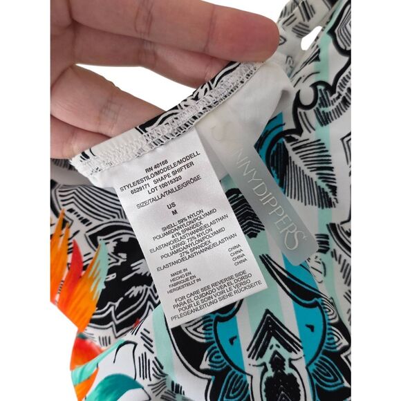 Skinny Dippers Shape Shifter Size Medium Multi One Piece Swimsuit NEW - Picture 5 of 7